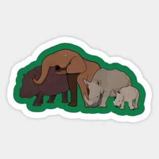 Africa Sticker